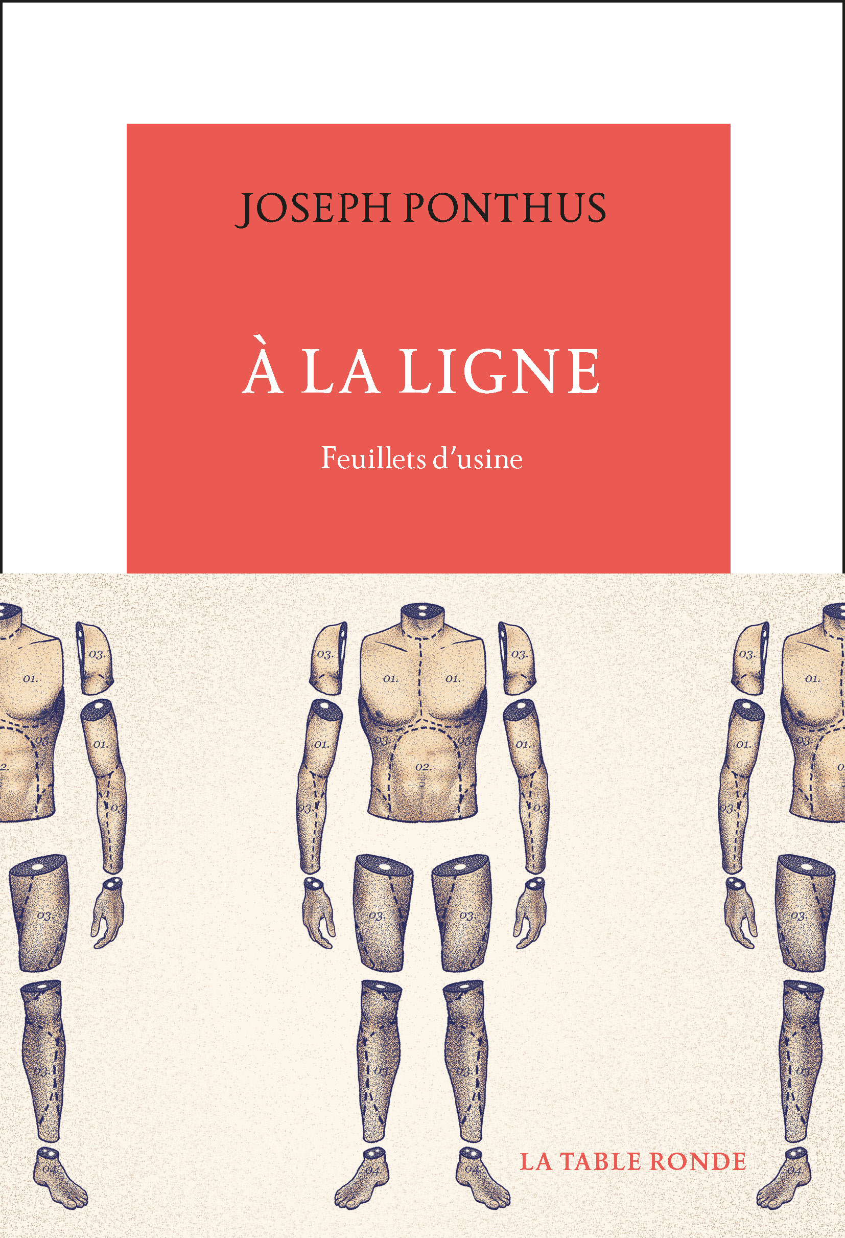 À La Ligne de Joseph Ponthus Editions La Table Ronde