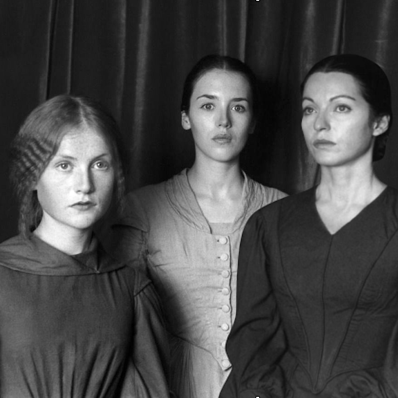 Les sœurs Brontë d'André Téchiné  : Isabelle Huppert, Isabelle Adjani et Marie-France Pisier.