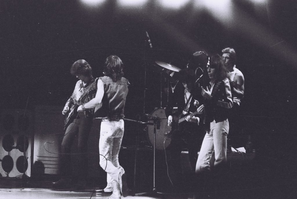 The Rolling Stones, Forest National de Bruxelles, le 17 octobre 1973.