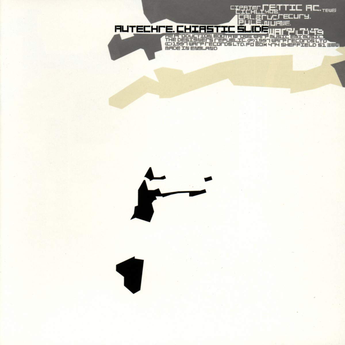 Autechre, Chiastic Slide, 1997 / LP5, 1998 (Warp Records) - Section26
