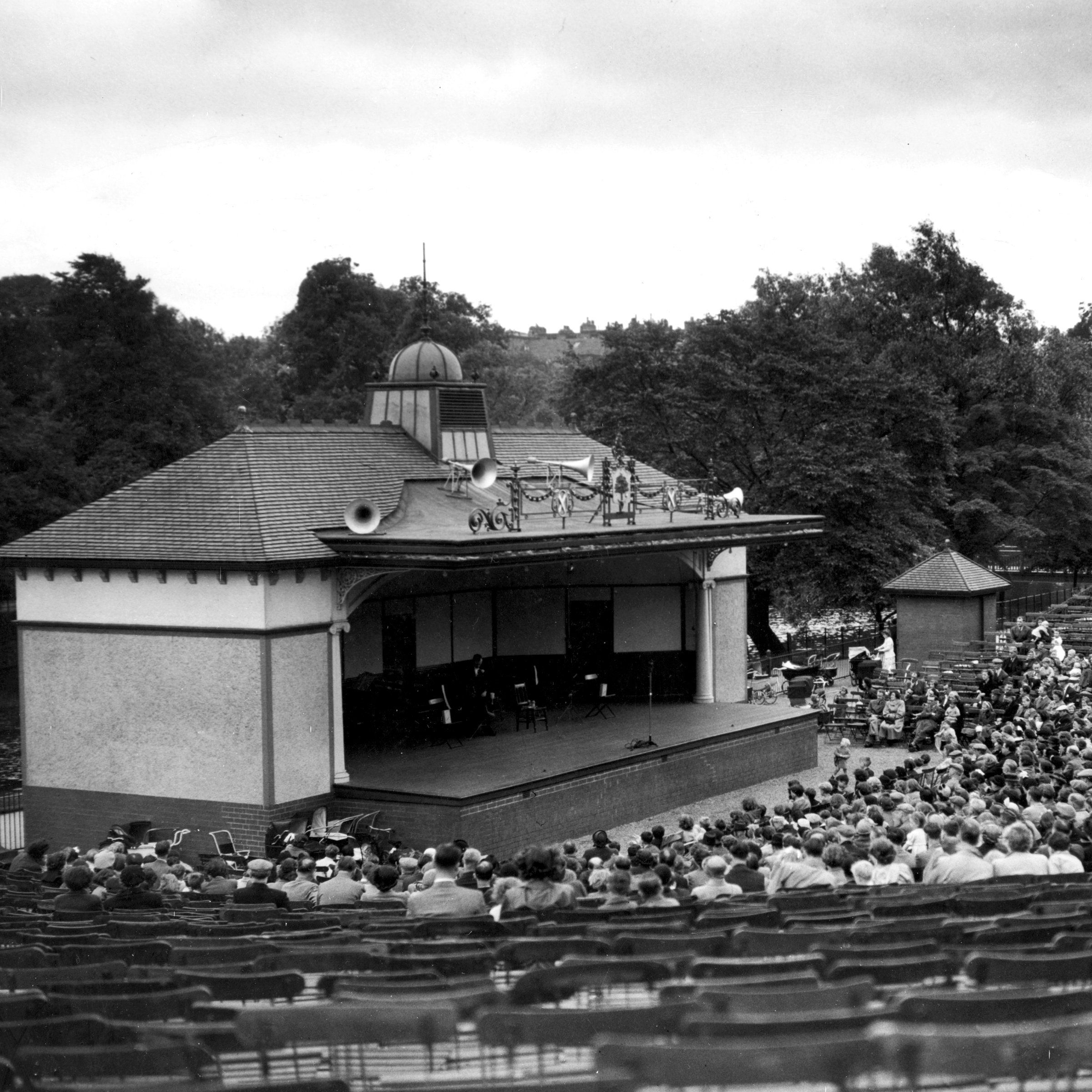 Kelvingrove Bandstand, Glasgow, 1952