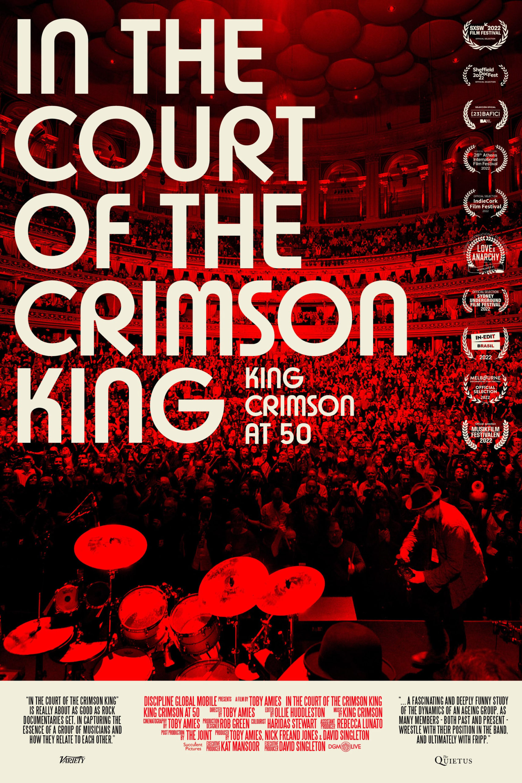 In The Court Of The Crimson King de Toby Amies. Affiche