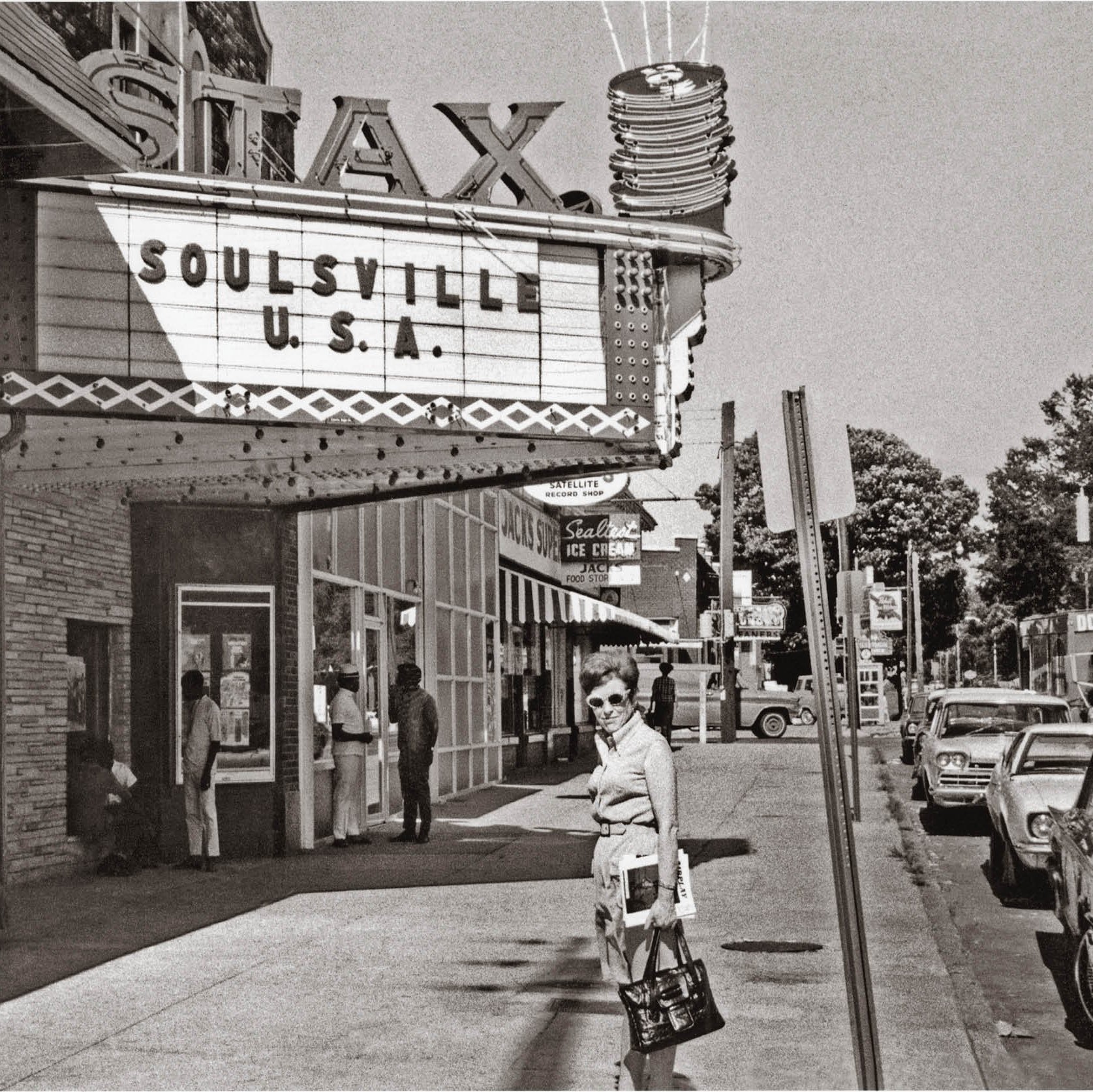 L'immeuble STAX à Memphis en 1968