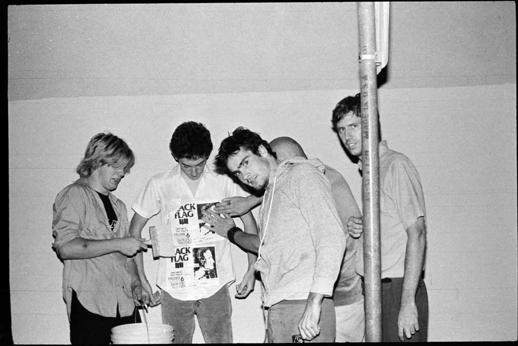 Black Flag avec Jordan Schwartz, Redondo Beach, 1982