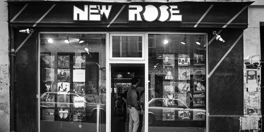 La devanture de New Rose à Paris / Photo : Alain Duplantier