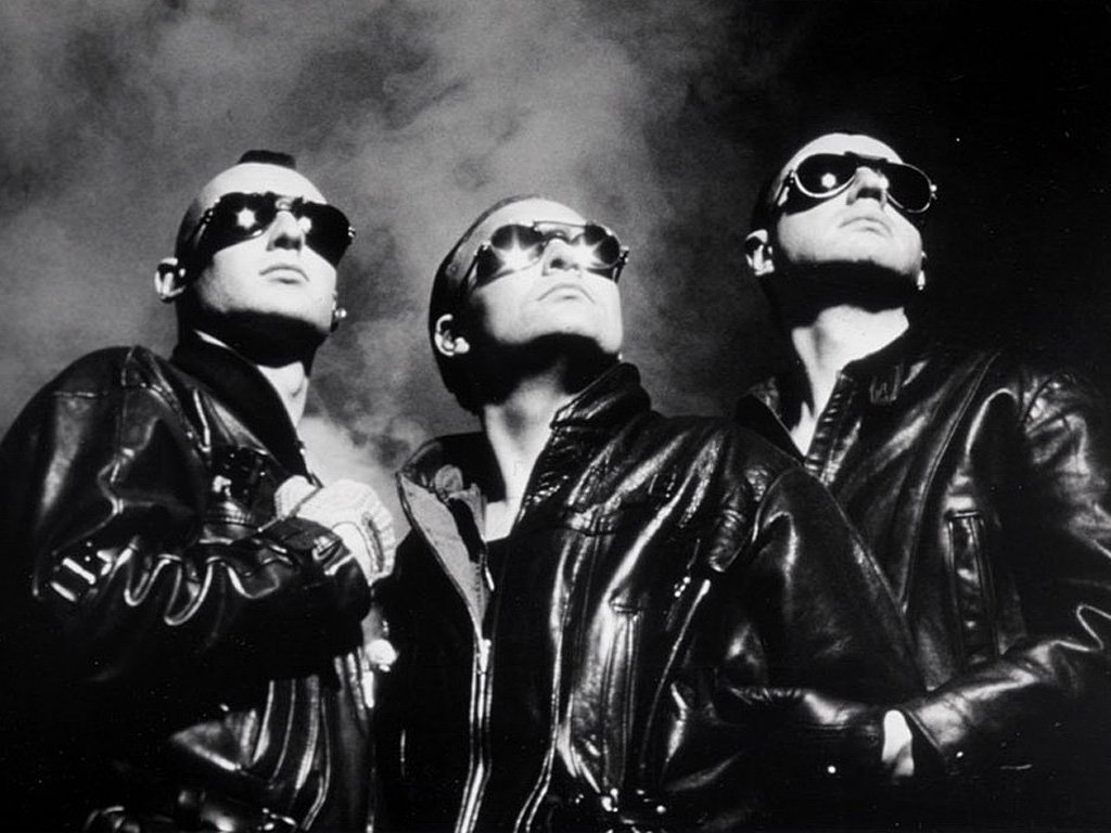 Front 242 période "Two In One" (1983) / Photo : DR